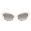 Picture of PRADA Gray Gradient Irregular Ladies Sunglasses