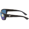 Picture of COSTA DEL MAR Saltbreak Blue Mirror Polarized Plastic (580) Rectangular Sunglasses BK 11 OBMP