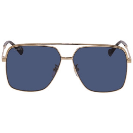 Picture of GUCCI Blue Pilot Men's Sunglasses