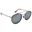 Picture of RAY-BAN Scuderia Ferrrari Silver Flash Round Men's Sunglasses