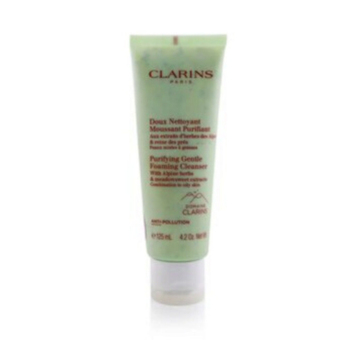 Picture of CLARINS Purifying Gentle Foaming Cleanser with Alpine Herbs & Meadowsweet Extracts 4.2 oz Combination to Oily Skin Skin Care