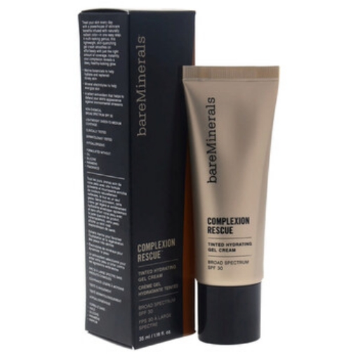 Picture of BAREMINERALS Complexion Rescue Tinted Hydrating Gel Cream SPF 30 - 09 Chestnut by bareMinerals for Women - 1.18 oz Foundation