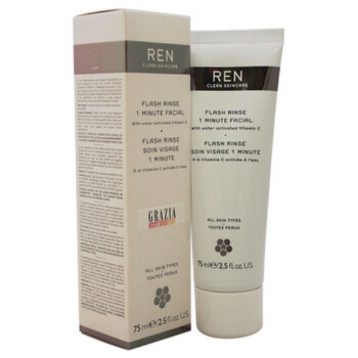 Picture of REN Flash Rinse 1 Minute Facial by REN for Unisex - 2.5 oz Rinse