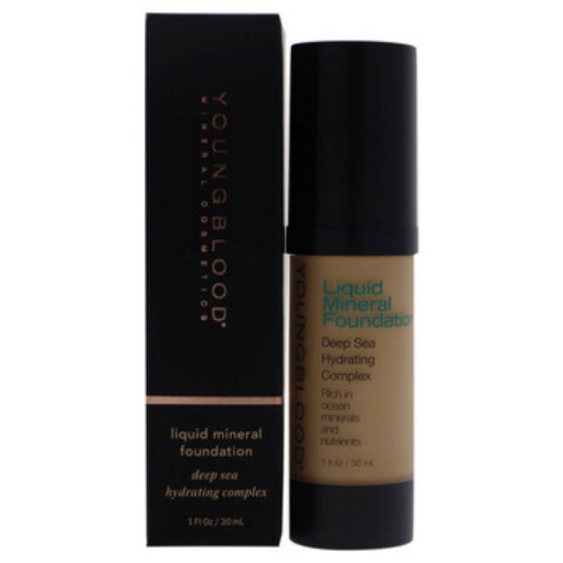 Picture of YOUNGBLOOD Liquid Mineral Foundation - Sand by for Women - 1 oz Foundation