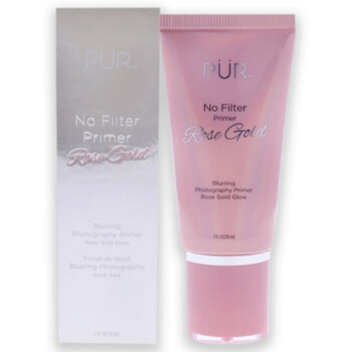 Picture of PUR MINERALS No Filter Blurring Photography Primer - Rose Gold Glow by for Women - 1 oz Primer