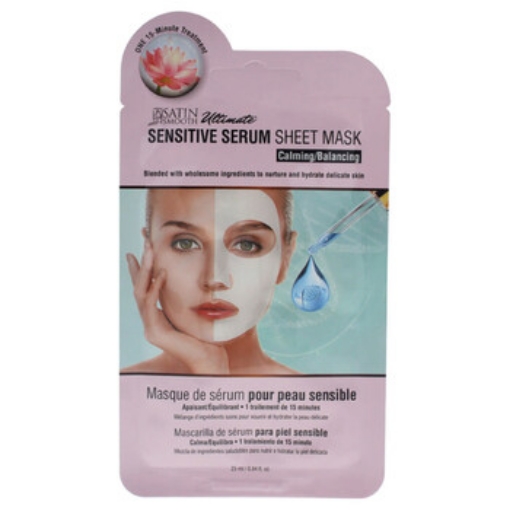 Picture of SATIN SMOOTH Sensitive Serum Sheet Mask by for Unisex - 0.84 oz Mask