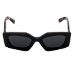 Picture of PRADA Dark Grey Irregular Ladies Sunglasses