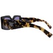 Picture of PRADA Violet Mirrored Internal Silver Irregular Ladies Sunglasses