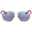 Picture of RAY-BAN Scuderia Ferrari Polarized Blue Chromance Mirror Aviator Men's Sunglasses