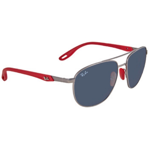 Picture of RAY-BAN Scuderia Ferrari Dark Blue Classic Aviator Men's Sunglasses