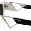 Picture of PRADA Dark Grey Square Ladies Sunglasses