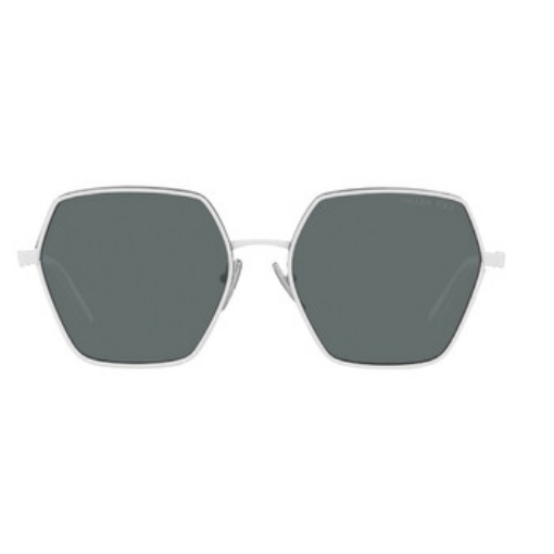 Picture of PRADA Polarized Dark Gray Square Ladies Sunglasses