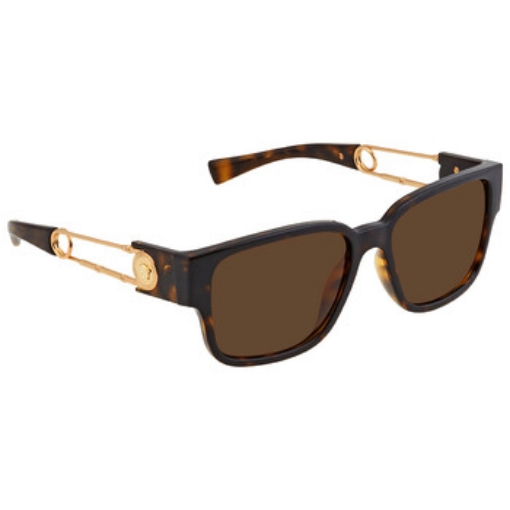 Picture of VERSACE Brown Rectangular Men's Sunglasses