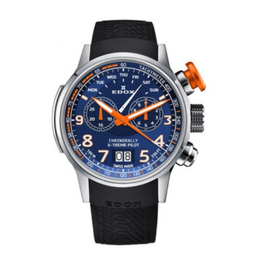 Picture of EDOX Chronorally Chronograph Quartz Blue Dial Men's Watch