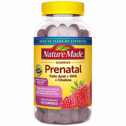 Picture of Vitamin cho bà bầu Nature Made Prenatal Multi DHA 200mg, 120 viên