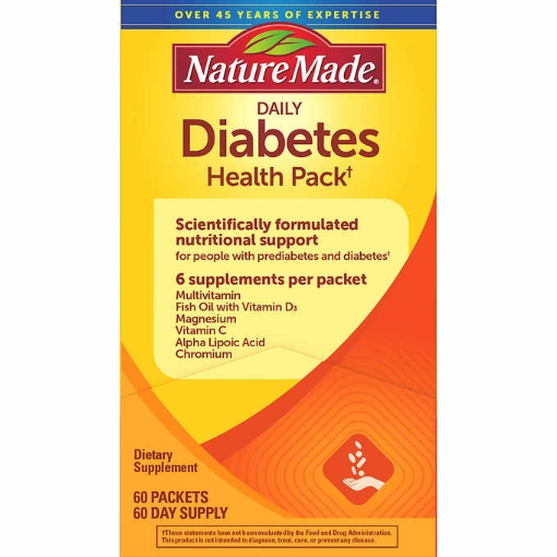 Picture of Điều hòa đường huyết Nature Made Diabetes Health Pack, 60 gói