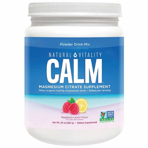 Picture of Bột trái cây giảm căng thẳng Natural Vitality Calm Magnesium Citrate 