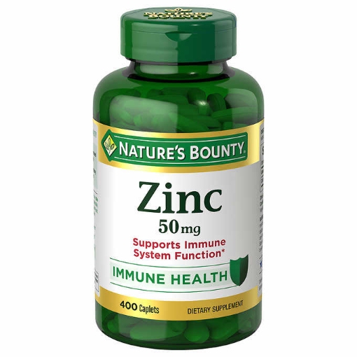 Picture of Viên uống bổ sung kẽm Nature’s Bounty Zinc 50mg, 400 viên