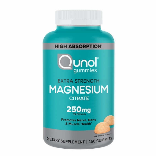 Picture of Kẹo dẻo bổ sung Magnesium  Qunol Magnesium Extra Strength 250 mg, 150 Gummies