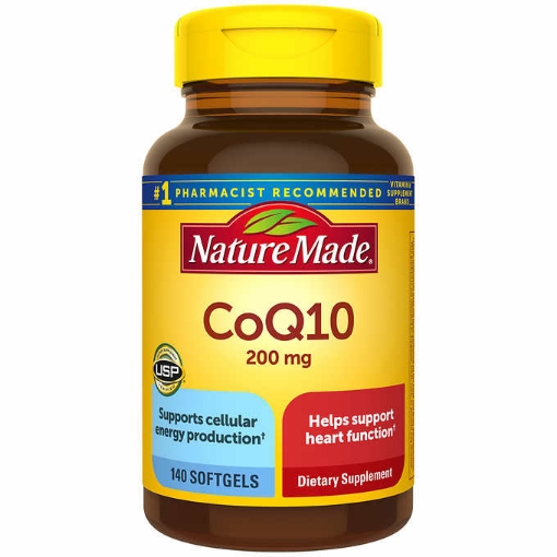 Picture of Viên uống Bổ sung CoQ10 tốt cho tim mạch Nature Made CoQ10 200 mg, 140 viên