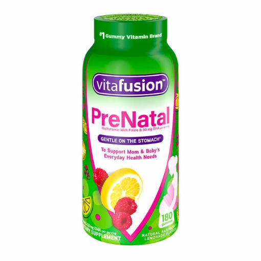 Picture of Kẹo bổ sung Vitamin dành cho bà bầu Vitafusion PreNatal, 180 viên