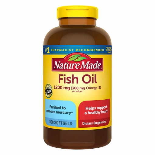 Picture of Viên uống dầu cá Nature Made Fish Oil 1200 mg, 300 viên