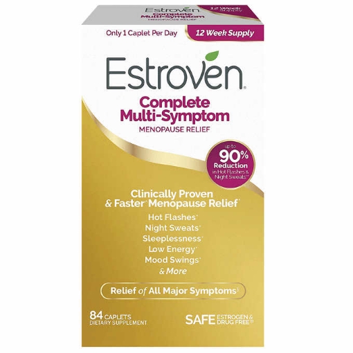 Picture of Cân bằng nội tiết tố cho phụ nữ tiền mãn kinh Estroven Complete Multi-Symptom Menopause Relief, 84 viên