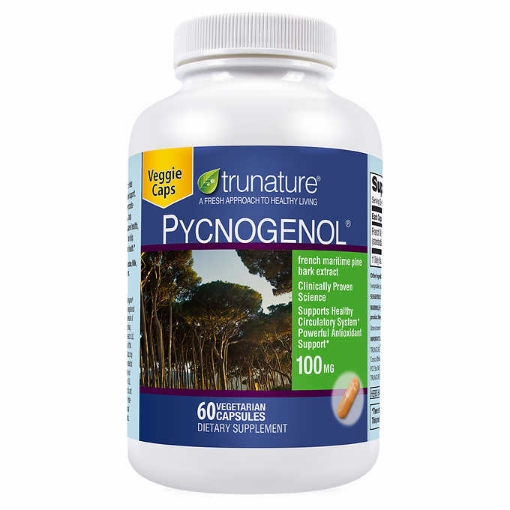 Picture of Hỗ trợ sức khỏe toàn diện với Trunature Pycnogenol 100 mg, 60 viên