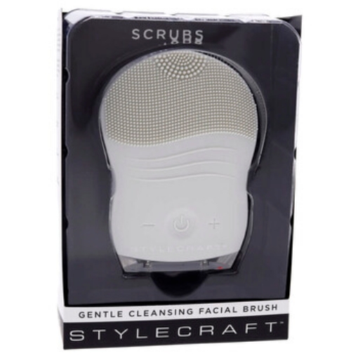 Picture of STYLECRAFT Scrubs Gentle Cleansing Facial Brush - Gray by StyleCraft for Unisex - 1 Pc Brush