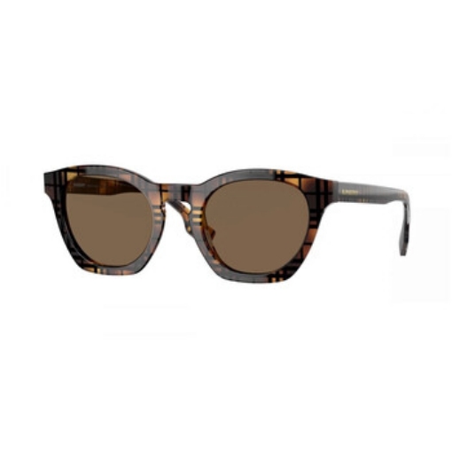 Picture of BURBERRY Yvette Brown Cat Eye Ladies Sunglasses