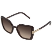 Picture of PRADA Brown Gradient Grey Butterfly Ladies Sunglasses 0PR 09WS 05M3D054