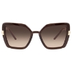 Picture of PRADA Brown Gradient Grey Butterfly Ladies Sunglasses 0PR 09WS 05M3D054