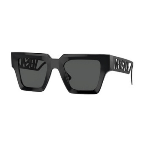 Picture of VERSACE Dark Grey Geometric Ladies Sunglasses