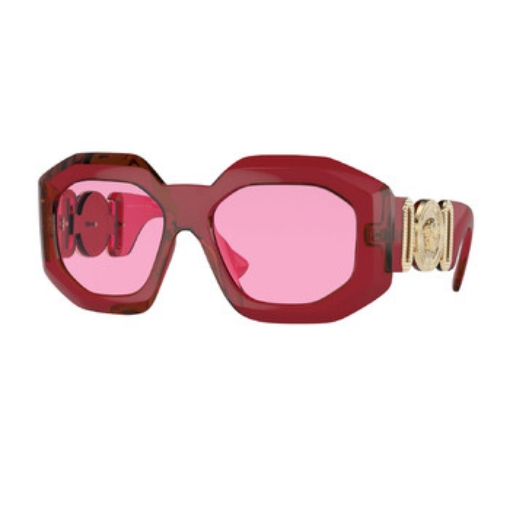 Picture of VERSACE Fuschia Geometric Ladies Sunglasses