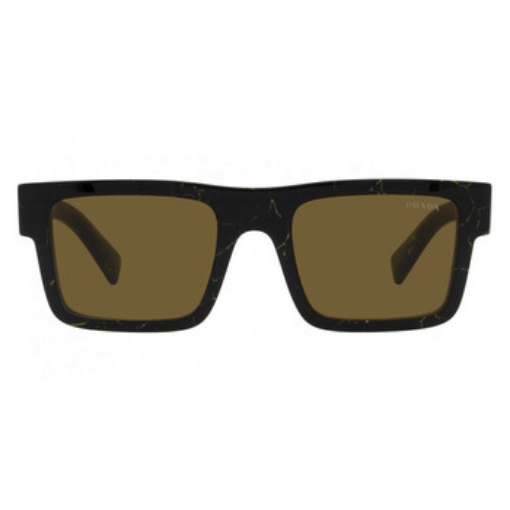 Picture of PRADA Dark Brown Rectangular Men's Sunglasses