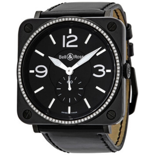 Picture of BELL AND ROSS Bells and Ross Quartz Black Dial Watch