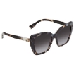 Picture of BURBERRY Tamsin Grey Gradient Butterfly Ladies Sunglasses