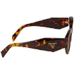 Picture of PRADA Gradient Brown Irregular Ladies Sunglasses