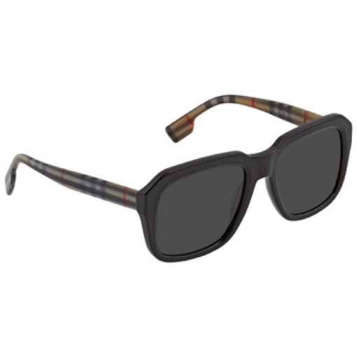 Picture of BURBERRY Dark Gray Square Men's Sunglasses