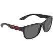 Picture of PRADA LINEA ROSSA Polarized Grey Square Men's Sunglasses