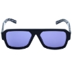 Picture of PRADA Violet Mirrored Internal Silver Pilot Men's Sunglasses