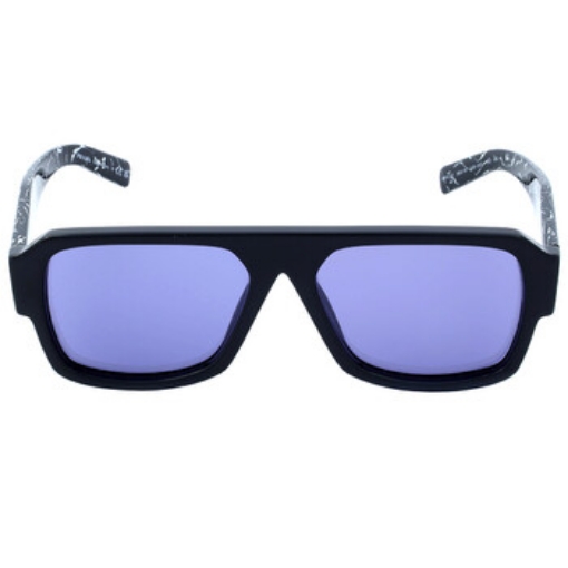 Picture of PRADA Violet Mirrored Internal Silver Pilot Men's Sunglasses