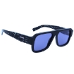 Picture of PRADA Violet Mirrored Internal Silver Pilot Men's Sunglasses