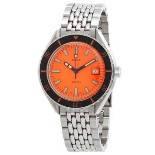 Picture of DOXA SUB 200 Professional Automatic Orange Dial Men's Watch