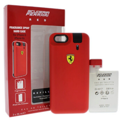 Picture of FERRARI Scuderia Red by for Men - 2 Pc Gift Set 2 x 25ml EDT Spray (Rechargeable), iPhone 6/6s Protection