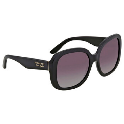 Picture of BURBERRY Grey Gradient Square Ladies Sunglasses