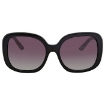 Picture of BURBERRY Grey Gradient Square Ladies Sunglasses