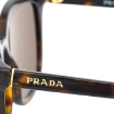 Picture of PRADA Brown Pillow Ladies Sunglasses