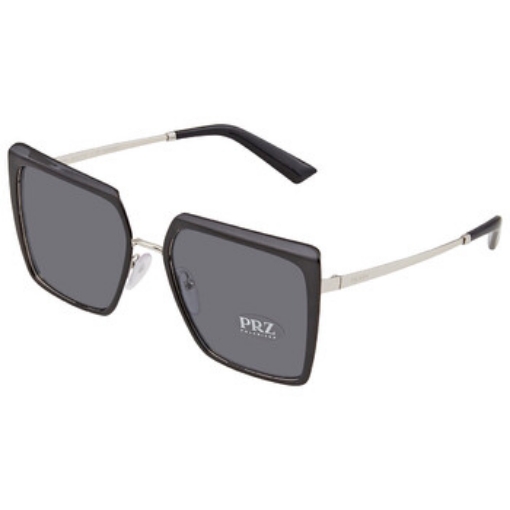 Picture of PRADA Grey Polarized Square Ladies Sunglasses