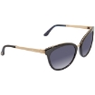 Picture of TOM FORD Emma Blue Shaded Cat Eye Ladies Sunglasses